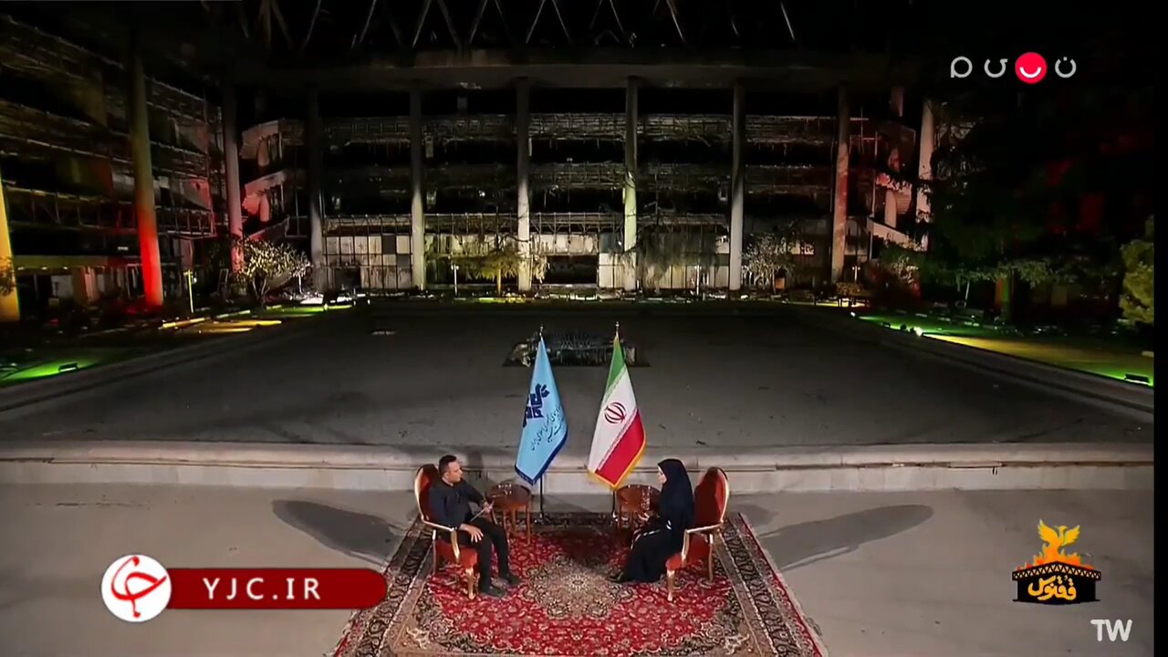 ویدیو | روایت گوینده خبر از روز حادثه در محل ساختمان شیشه‌ای صدا و سیما