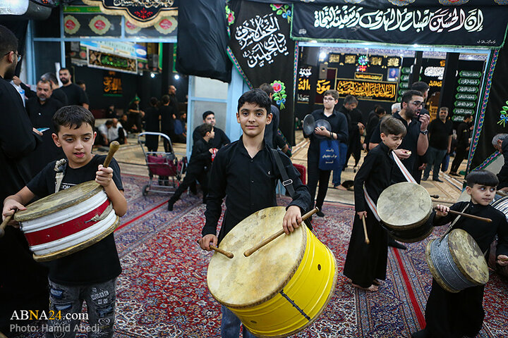 مشعل گردانی نجفی‌های مقیم شهر قم