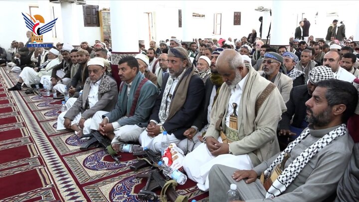 تقرير مصور/ لقاء موسع للعلماء والخطباء نصرة لغزة ومباركة لانتصار إيران في ذمار اليمنية