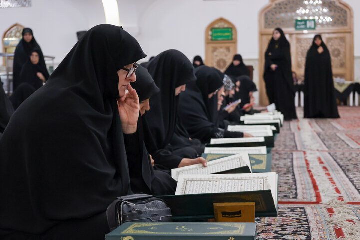 محفل قرآنی «ام‌ابیها» در حرم مطهر رضوی