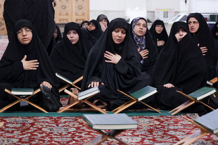 محفل قرآنی «ام‌ابیها» در حرم مطهر رضوی