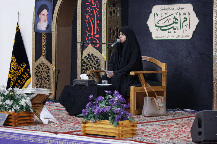 محفل قرآنی «ام‌ابیها» در حرم مطهر رضوی