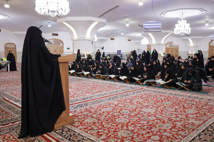 محفل قرآنی «ام‌ابیها» در حرم مطهر رضوی
