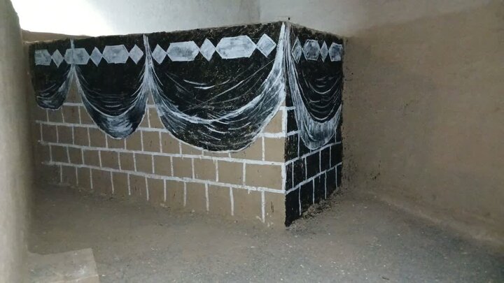 آماده‌سازیِ چهارمین سوگواره تجسّمی چادرِخاکی در شهر قم