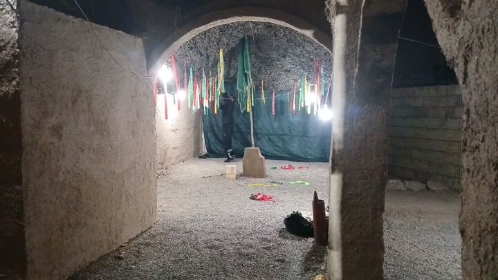 آماده‌سازیِ چهارمین سوگواره تجسّمی چادرِخاکی در شهر قم