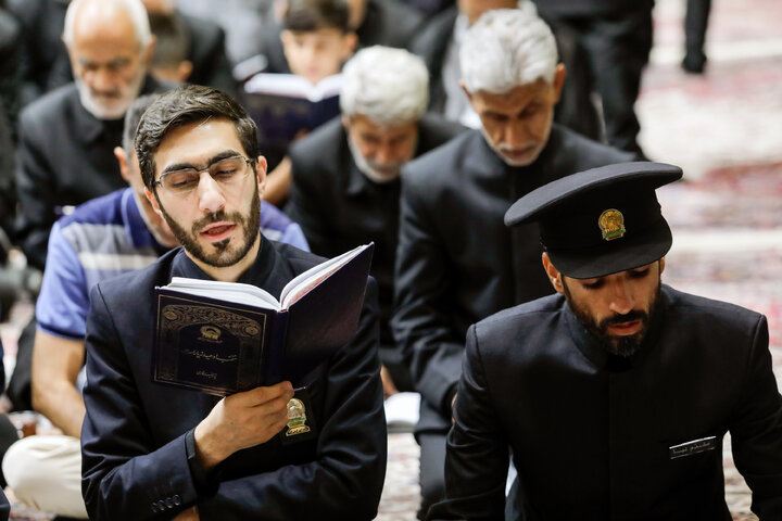 عزاداری دهه اول محرم با حضور تولیت آستان قدس رضوی
