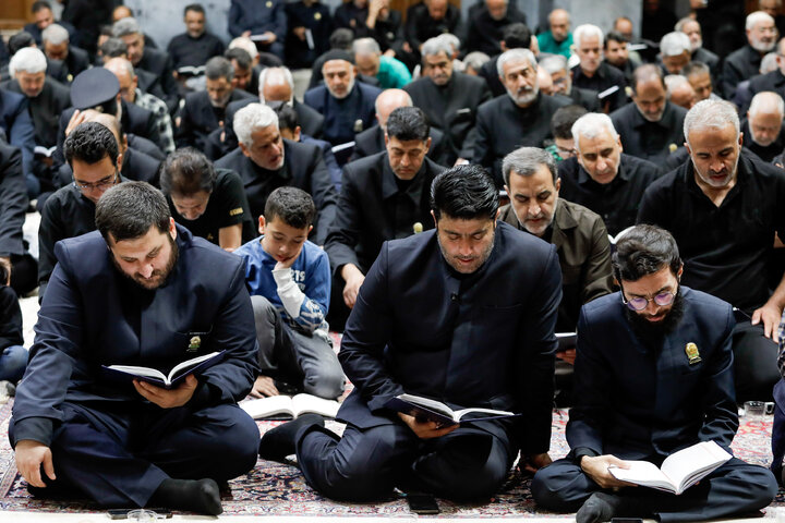 عزاداری دهه اول محرم با حضور تولیت آستان قدس رضوی