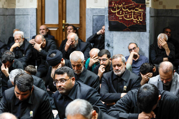 عزاداری دهه اول محرم با حضور تولیت آستان قدس رضوی