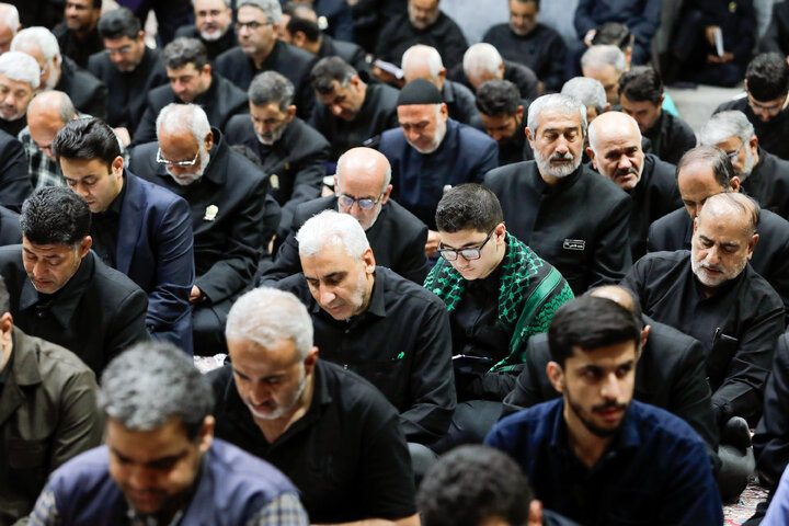 عزاداری دهه اول محرم با حضور تولیت آستان قدس رضوی