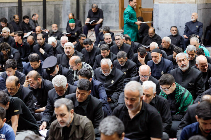 عزاداری دهه اول محرم با حضور تولیت آستان قدس رضوی