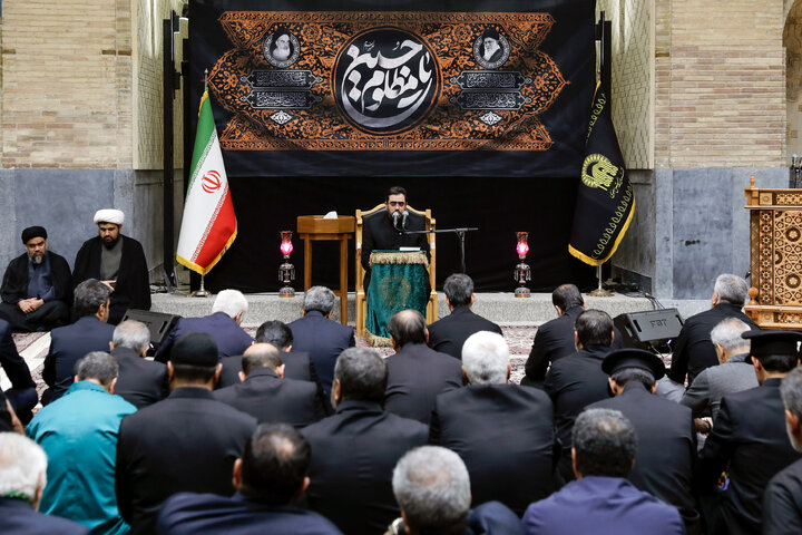 عزاداری دهه اول محرم با حضور تولیت آستان قدس رضوی