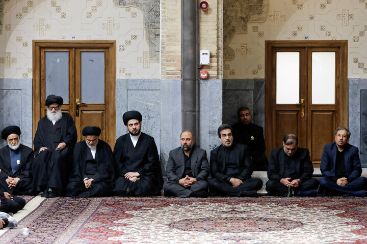 عزاداری دهه اول محرم با حضور تولیت آستان قدس رضوی