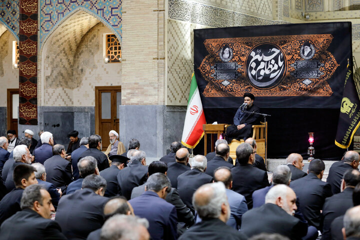 عزاداری دهه اول محرم با حضور تولیت آستان قدس رضوی