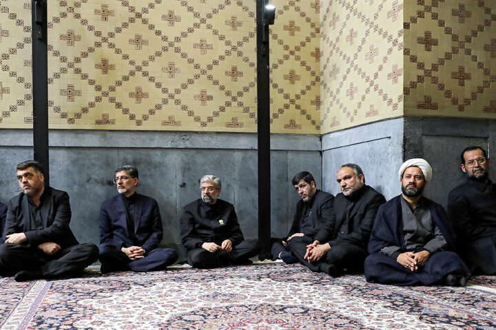 عزاداری دهه اول محرم با حضور تولیت آستان قدس رضوی