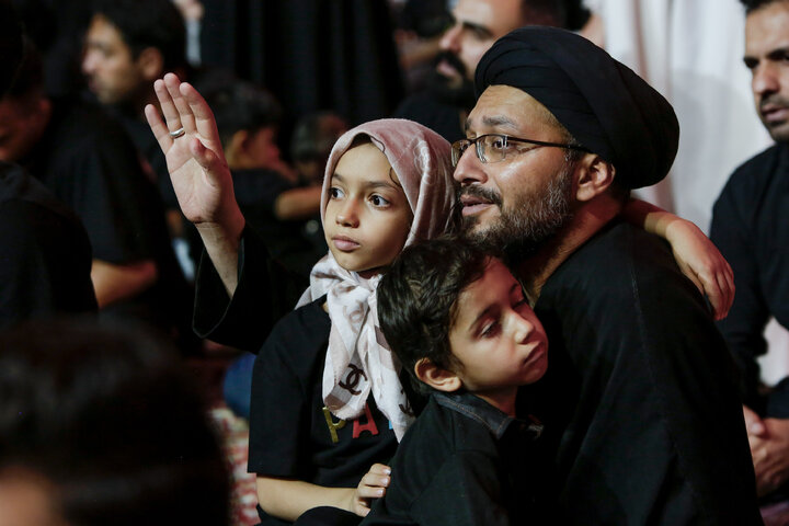 گزارش تصویری | عزاداری هیئات مذهبی استان سمنان در حسینیه حرم