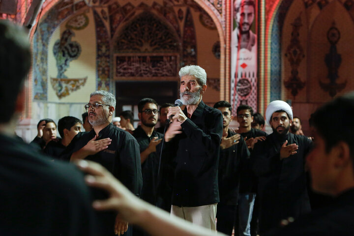 گزارش تصویری | عزاداری هیئات مذهبی استان سمنان در حسینیه حرم