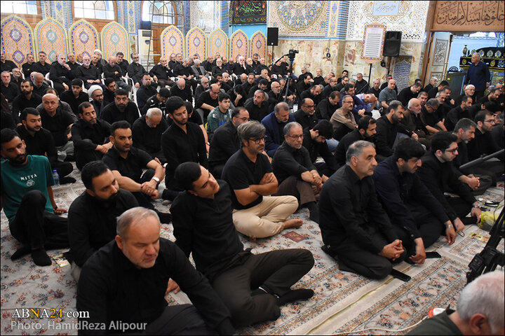 گزارش تصویری | مراسم سوگواری صبح روز هفتم ماه محرم در رشت