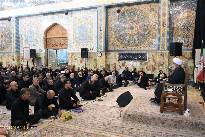 گزارش تصویری | مراسم سوگواری صبح روز هفتم ماه محرم در رشت