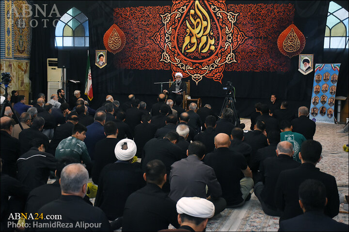 گزارش تصویری | مراسم سوگواری صبح روز هفتم ماه محرم در رشت
