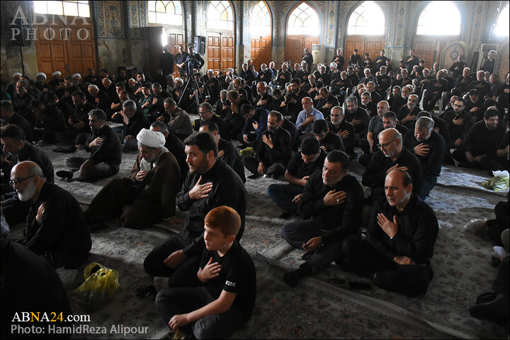گزارش تصویری | مراسم سوگواری صبح روز هفتم ماه محرم در رشت