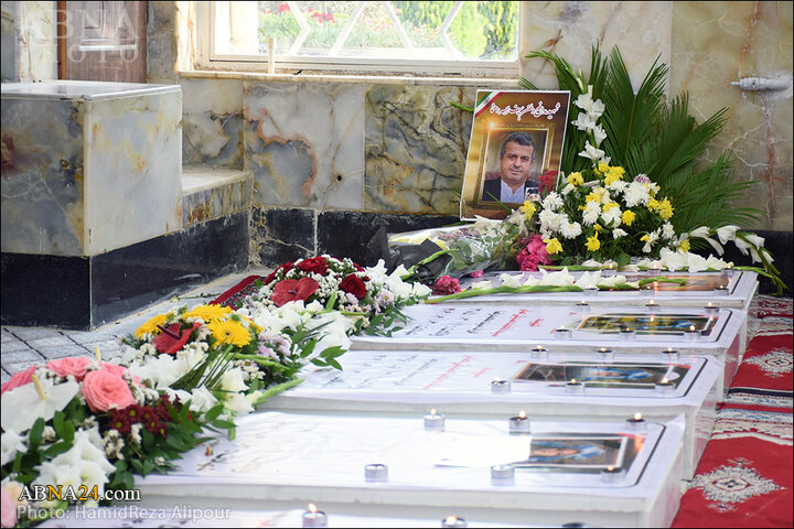 گزارش تصویری | مراسم گرامیداشت یاد و خاطره ۱۷ شهید مدافع وطن آستانه اشرفیه در حملات رژیم غاصب صهیونیستی