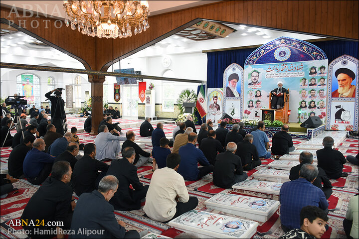 گزارش تصویری | مراسم گرامیداشت یاد و خاطره ۱۷ شهید مدافع وطن آستانه اشرفیه در حملات رژیم غاصب صهیونیستی