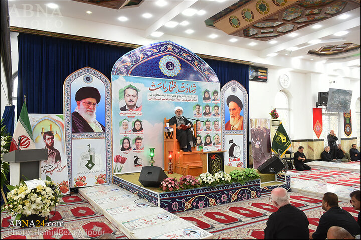 گزارش تصویری | مراسم گرامیداشت یاد و خاطره ۱۷ شهید مدافع وطن آستانه اشرفیه در حملات رژیم غاصب صهیونیستی