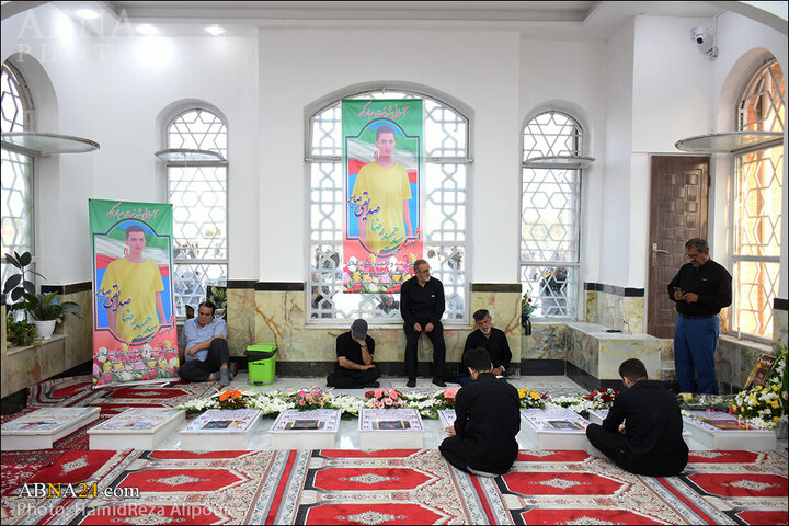 گزارش تصویری | مراسم گرامیداشت یاد و خاطره ۱۷ شهید مدافع وطن آستانه اشرفیه در حملات رژیم غاصب صهیونیستی