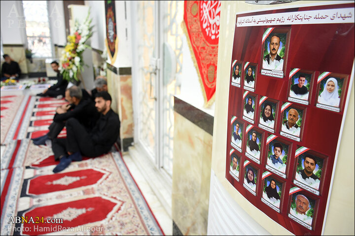 گزارش تصویری | مراسم گرامیداشت یاد و خاطره ۱۷ شهید مدافع وطن آستانه اشرفیه در حملات رژیم غاصب صهیونیستی