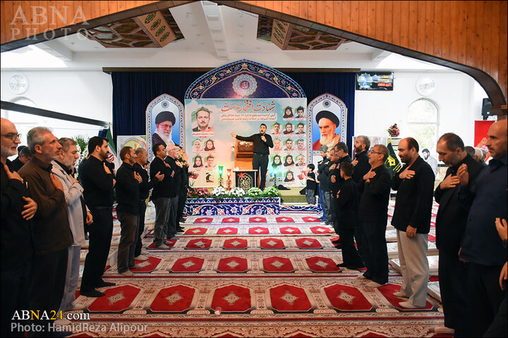 گزارش تصویری | مراسم گرامیداشت یاد و خاطره ۱۷ شهید مدافع وطن آستانه اشرفیه در حملات رژیم غاصب صهیونیستی