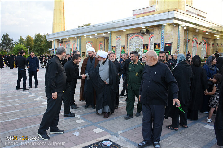 گزارش تصویری | مراسم گرامیداشت یاد و خاطره ۱۷ شهید مدافع وطن آستانه اشرفیه در حملات رژیم غاصب صهیونیستی