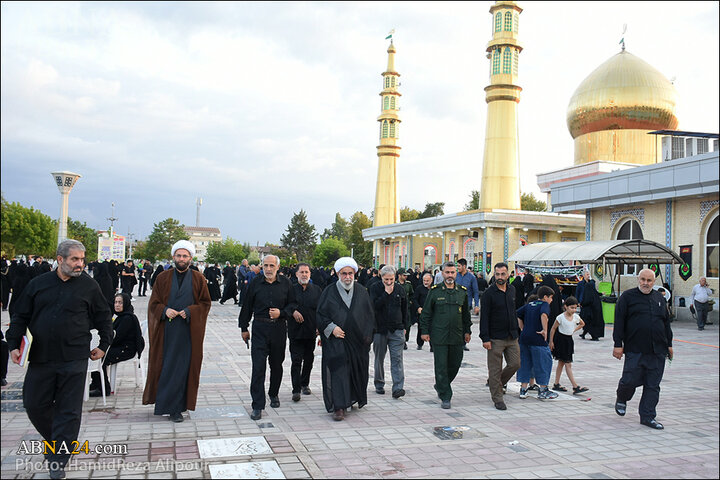 گزارش تصویری | مراسم گرامیداشت یاد و خاطره ۱۷ شهید مدافع وطن آستانه اشرفیه در حملات رژیم غاصب صهیونیستی