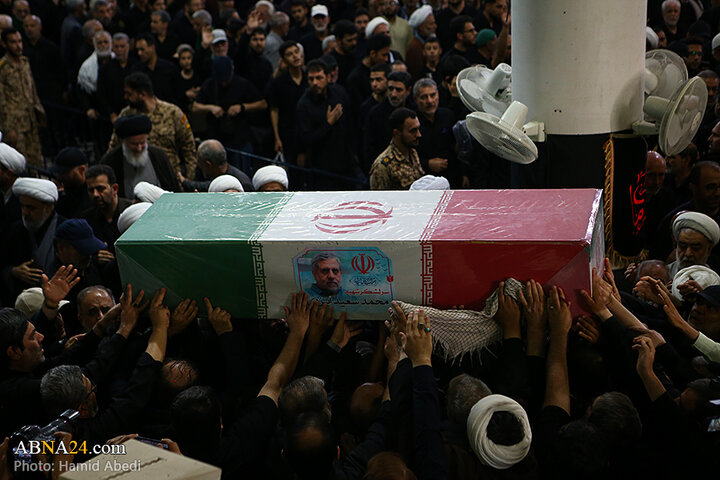 تشییع پیکر شهید «محمدسعید ایزدی»