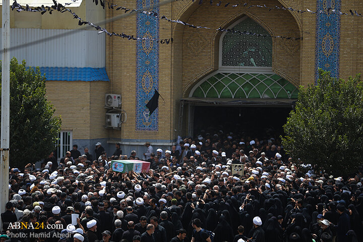 تشییع پیکر شهید «محمدسعید ایزدی»