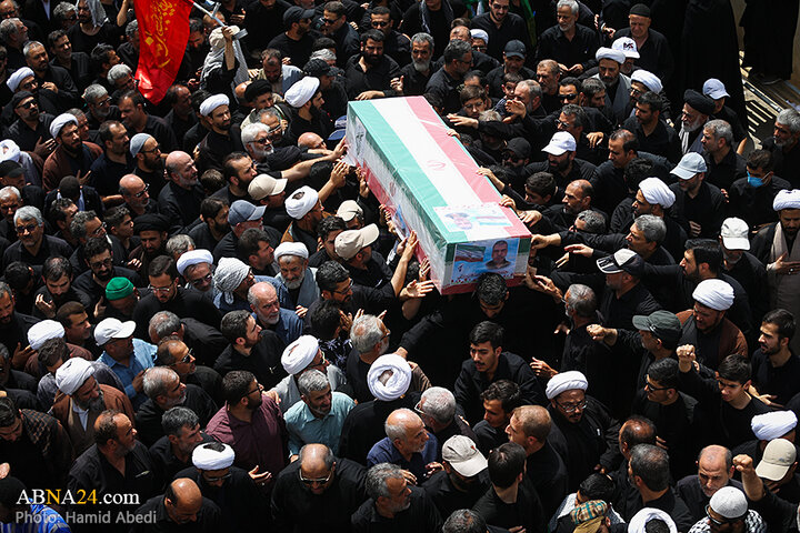 تشییع پیکر شهید «محمدسعید ایزدی»