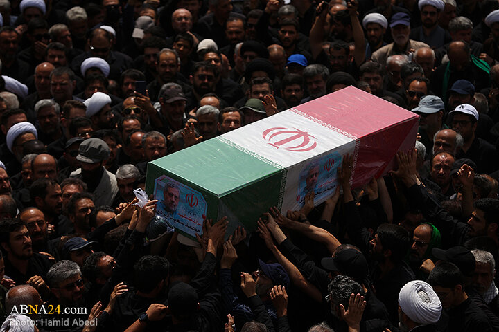 تشییع پیکر شهید «محمدسعید ایزدی»