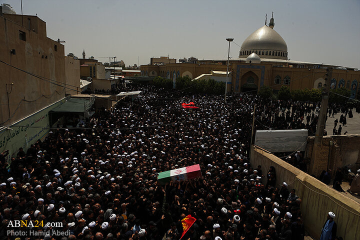 تشییع پیکر شهید «محمدسعید ایزدی»