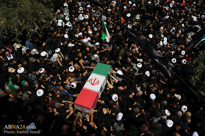 تشییع پیکر شهید «محمدسعید ایزدی»