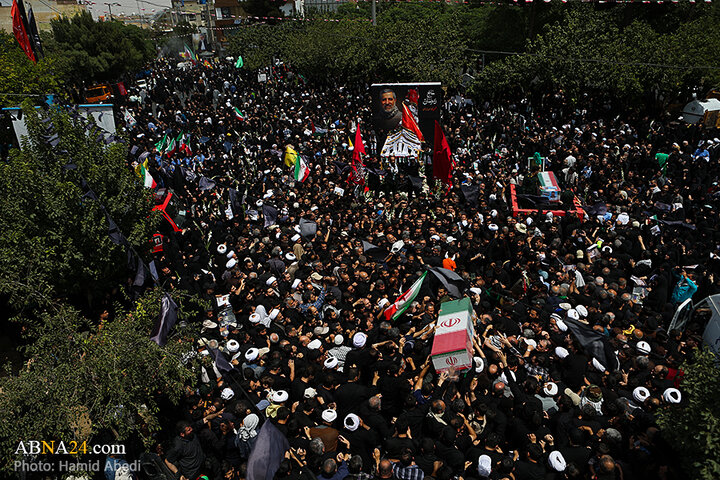 تشییع پیکر شهید «محمدسعید ایزدی»