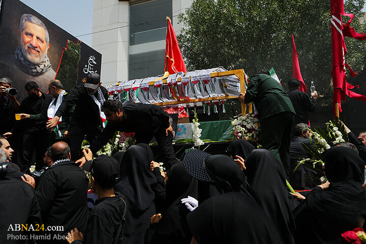 تشییع پیکر شهید «محمدسعید ایزدی»