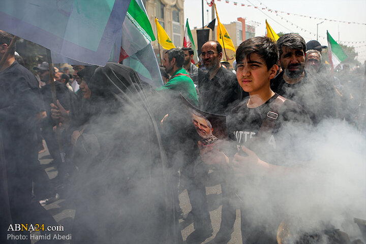 تشییع پیکر شهید «محمدسعید ایزدی»