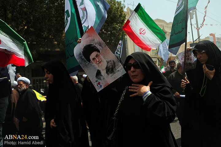 تشییع پیکر شهید «محمدسعید ایزدی»