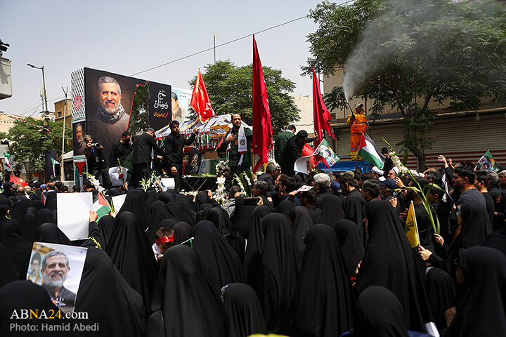 تشییع پیکر شهید «محمدسعید ایزدی»