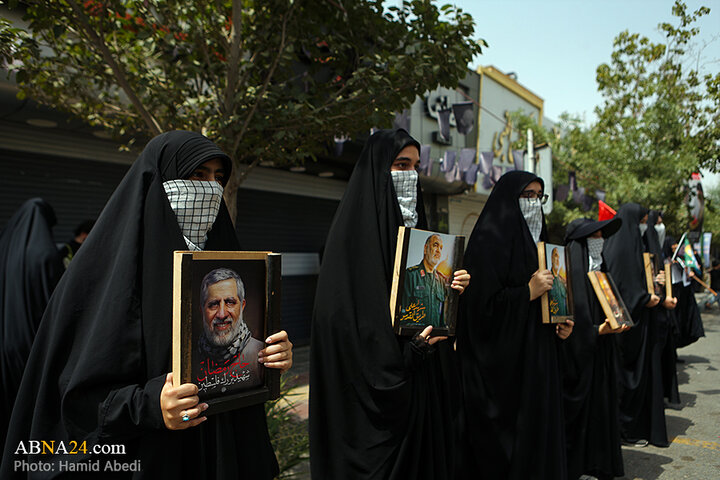 تشییع پیکر شهید «محمدسعید ایزدی»