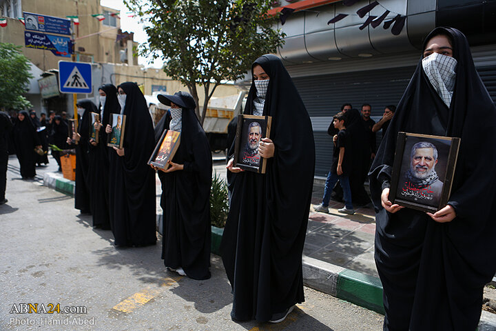 تشییع پیکر شهید «محمدسعید ایزدی»