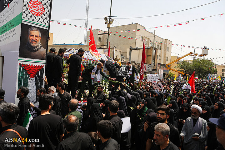 تشییع پیکر شهید «محمدسعید ایزدی»