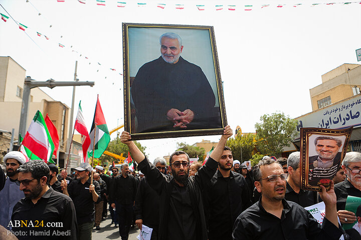 تشییع پیکر شهید «محمدسعید ایزدی»