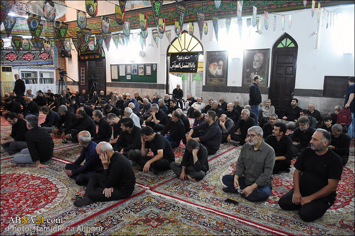 گزارش تصویری | مراسم عزاداری دهه اول محرم در مسجد سلیمانداراب رشت