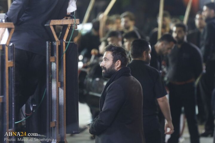 میزبانی محله چهارراه نادر شهر تبریز از عزاداران حسینی