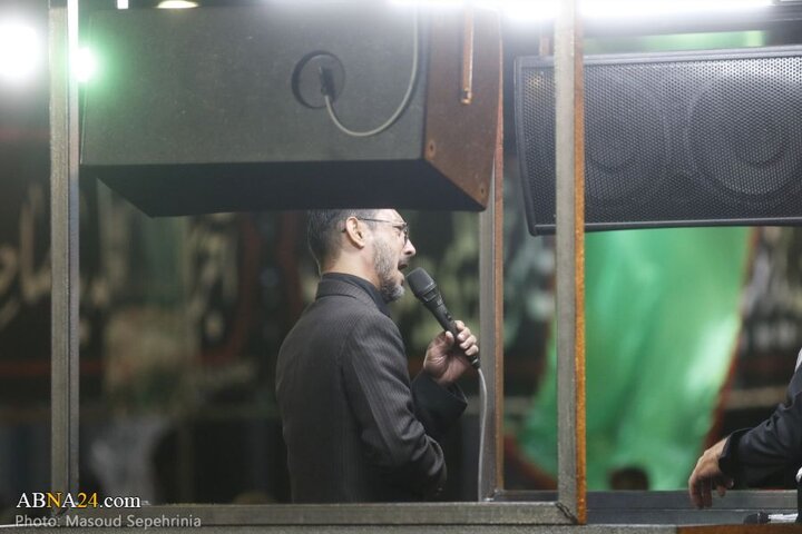 میزبانی محله چهارراه نادر شهر تبریز از عزاداران حسینی